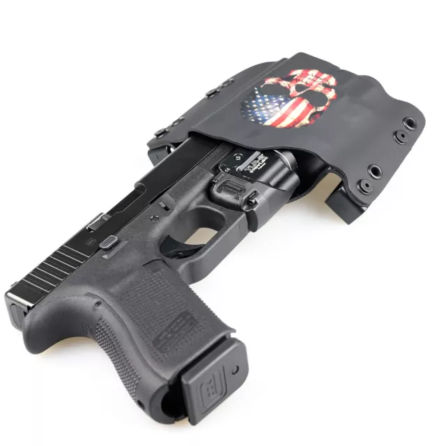 OWB Holster for Handguns with TLR-8 - 50+ Gun Models - SKULL USA