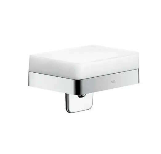 Hansgrohe Axor Universal Soap Dispenser With Integrated Shelf in Chrome 42819000