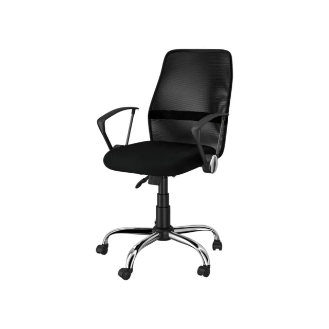 Drehstuhl, ergonomische Form Bürostuhl Stuhl Schwarz