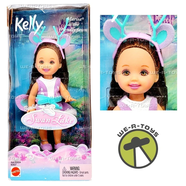 BARBIE OF SWAN Lake Kelly Marisa As The Friendly Fawn Doll 2003 Mattel BARBIE OF SWAN Lake Kelly Marisa As The Friendly Fawn Doll 2003 Mattel