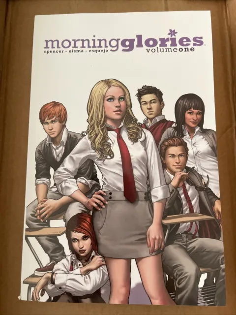 Morning Glories Volume 1  Nick Spencer Graphic Novel Softcover 2011 KK/GG🔥