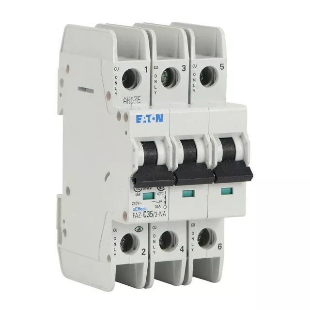 FAZ-C35-3-NA Eaton interruptor de circuito en miniatura