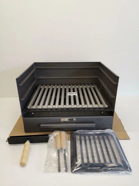 ImEx EL Zorro Grillrost Edelstahl 68 X 41 Cm – Robuster Rost Für Gas- & Holzkohlegrills