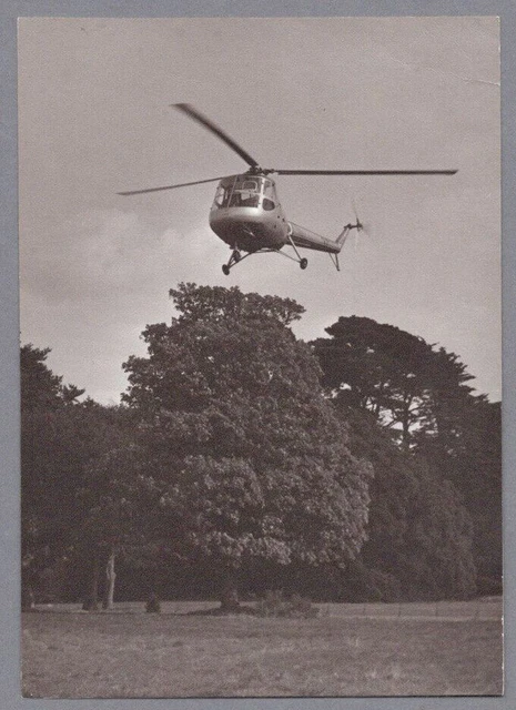 Saunders Roe Saro Skeeter Helicopter Vintage Photo 3
