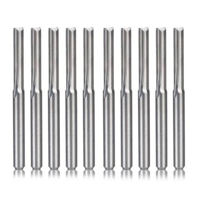 10PCS Two Spiral Carbide Mill Tool for CNC Router, CompressioU8T7