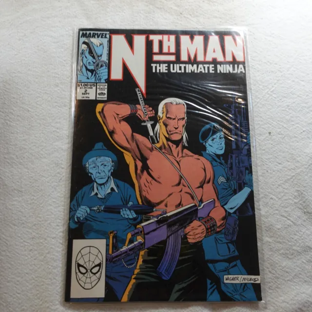 Nth Man The Ultimate Ninja Issue 2 Marvel Comic Book