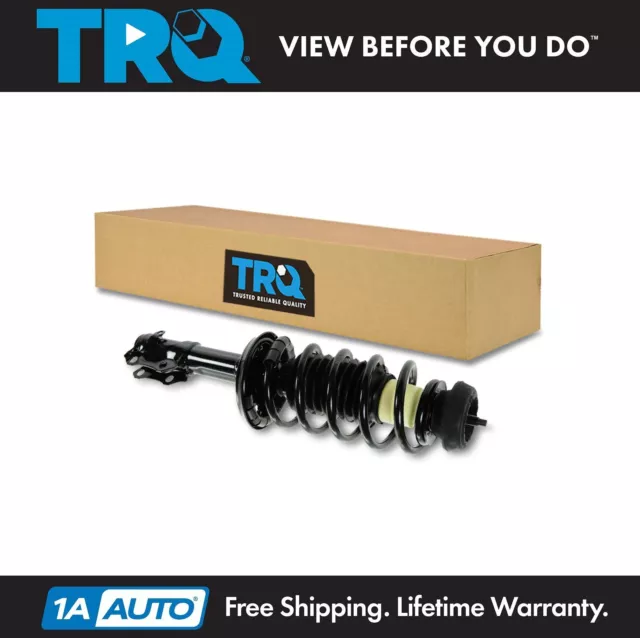 TRQ Complete Loaded Shock Strut Spring Assembly Front LH or RH for Golf Jetta