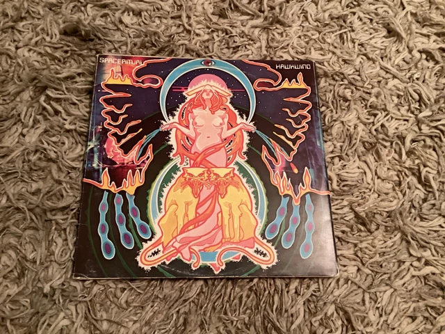 HAWKWIND. THE SPACE Ritual 2LP original with fold out sleeve vg/ex ...