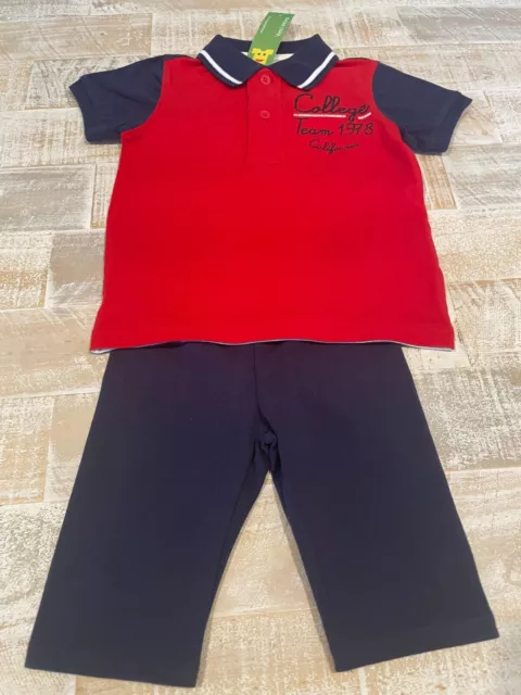 Benetton baby short set - brand new with labels.