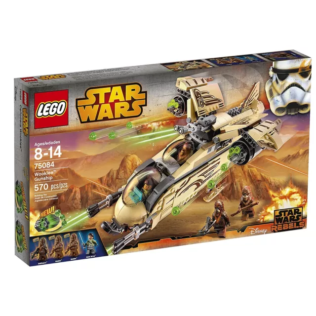 Lego Star Wars 75084 Wookiee Gunship Wullffwarro Kanan Jarrus Minifigs NISB