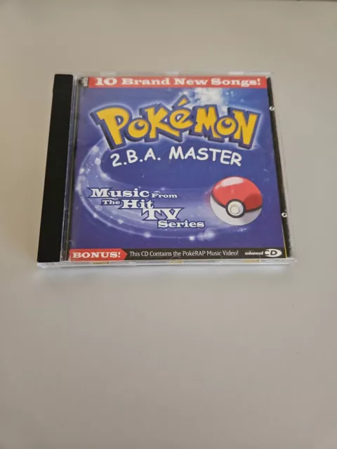 Pokemon 2.B.A Master CD - Music from TV Series