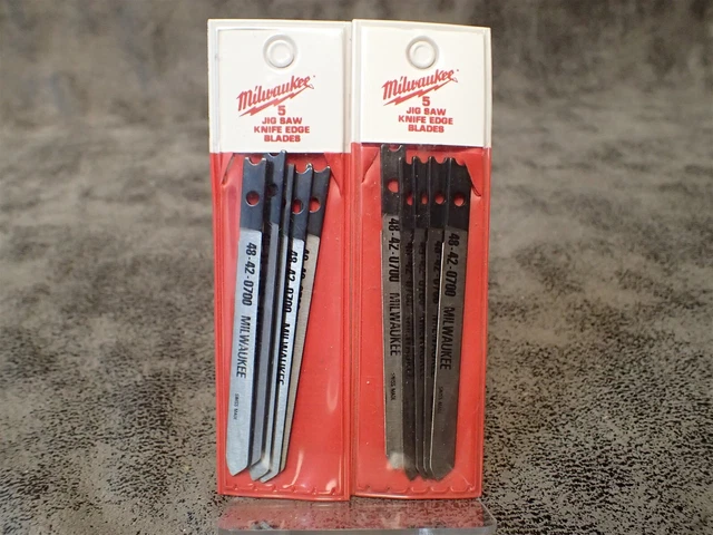 (Lot of 10) NEW Milwaukee 48-42-0700 2-1/2" Jig Saw Blades Knife Edge (BN4)