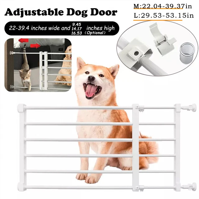 PET SAFETY GATE Retractable Small Dog Baby Door Stair Fence Guard