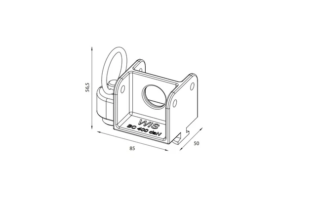 LOADCARE PalettenStop 4x Set - Alu-Profil 50x50mm Gegen Palettenrutschen Im LKW