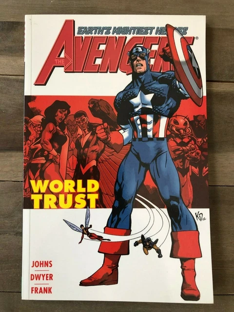 Avengers World Trust Vol 1 TPB Paperback Marvel Comics Geoff Johns, Gary Frank