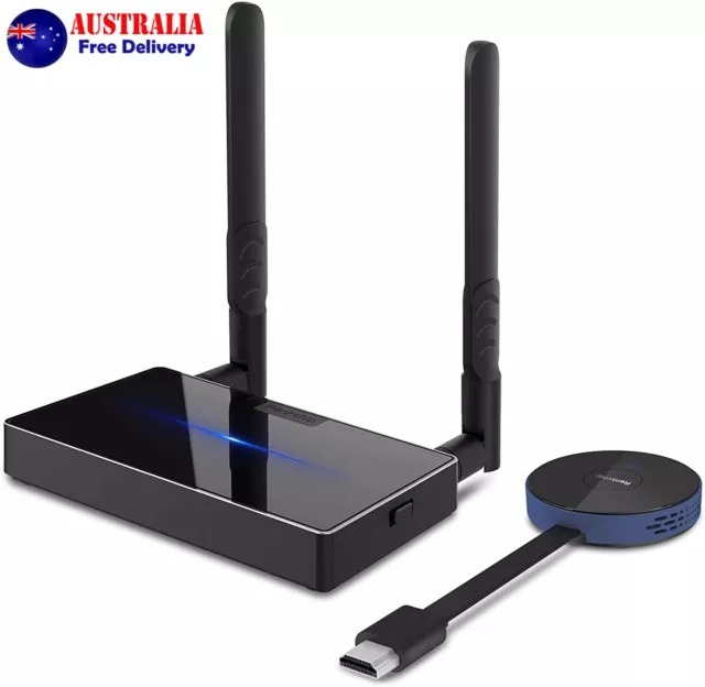 4K Wireless HDMI Transmitter Receiver 164ft Full HD 5GHz Display Dongle For PC