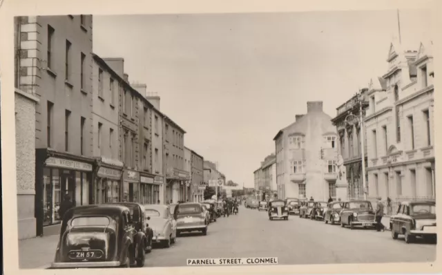 a irish tipperary parnell street clonmel eire old postcard ireland collecting