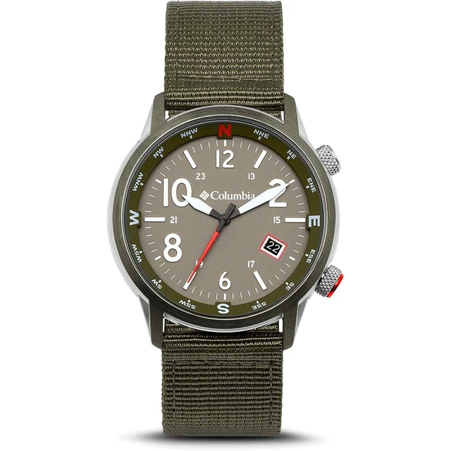 Columbia CSC01-008 da Uomo Outbacker Verde Cinturino Polso