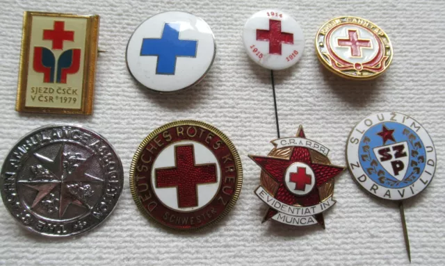 Material De 8 Piezas Cruz Roja, 8 Varios