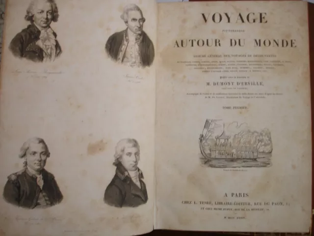 Dumont D'urville - Voyage Pittoresque Autour Du Monde 1835 Cartes 2