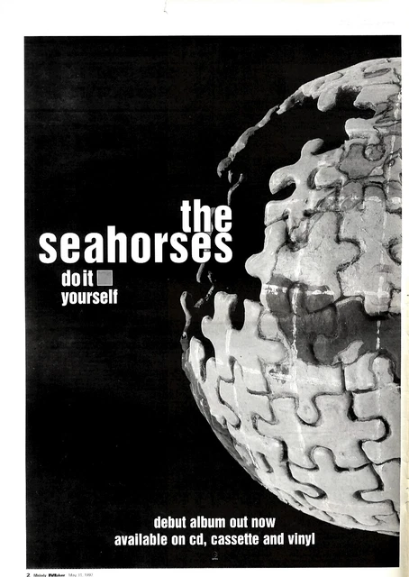 THE SEAHORSES DO It Yourself UK Original LP Rare Record EUR 156,41