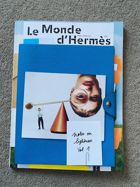 NEW HERMES 2022 Le Monde D'Hermes Spring Summer Catalogue