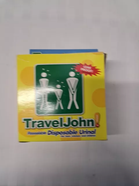 TravelJohn Disposable Urinal - 3-Pack