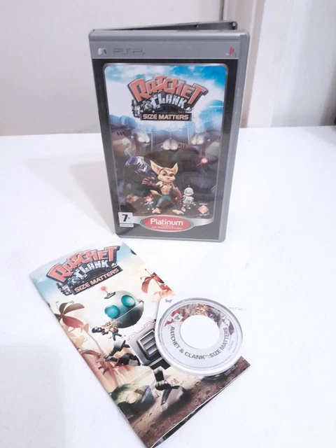 Ratchet & Clank Size Matters - Platinum PSP Game - Good Condition