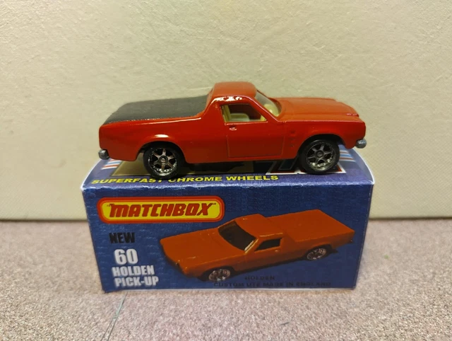 Matchbox Lesney No.60 Holden Pick-Up 1977 Rarität! Top (Gebraucht) in