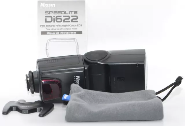 Nissin Speedlite Di 622 Blitz Blitzgerät Flash Aufsteckblitz für Canon Gut *17