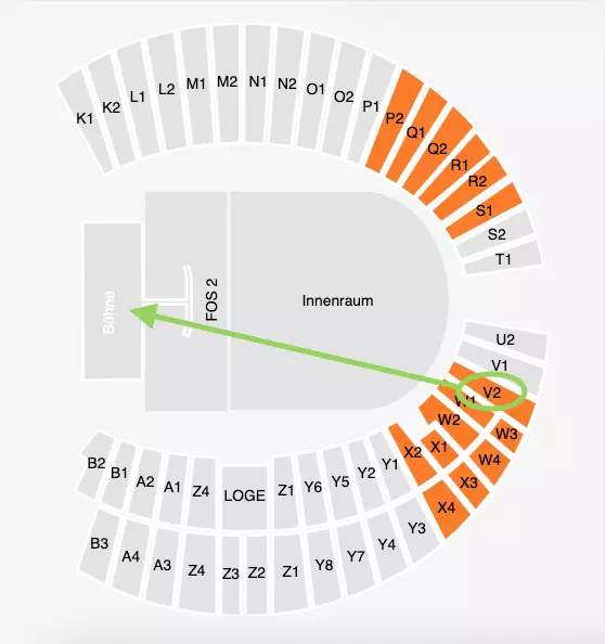 ANDREAS GABALIER 22. 06.2024 München * TRIBÜNE WEST BLOCK V2 * Tickets Karten