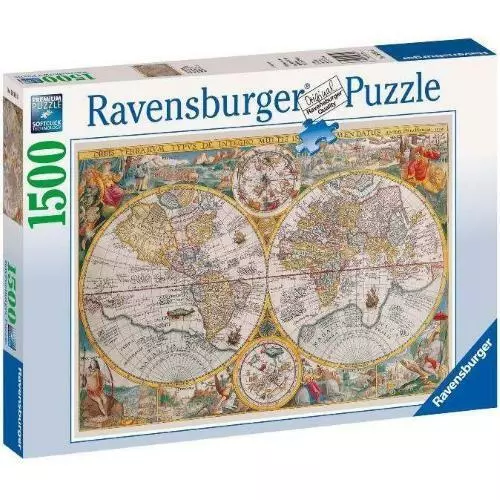 Puzzle Da 15000 Mappamondo Storico