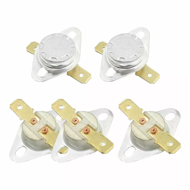 5Pcs NC Ceramic Temperature Switch Thermostat 85 Degree Celsius KSD301