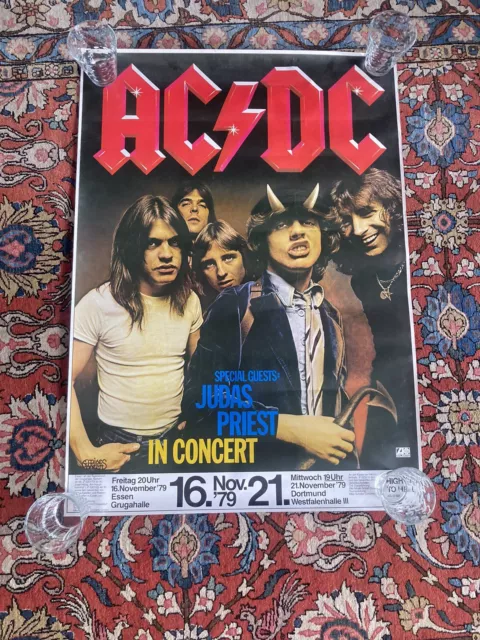 ac/dc tour poster No Ticket No Shirt Metallica