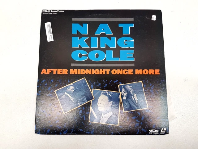 Nat King Cole After Midnight Once More Laserdisc Laser Disc Ld