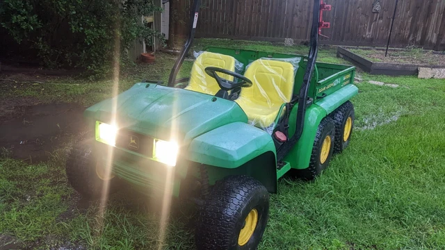 SALE DIESEL John Deere 6x4 Gator Side By Side Utility Vehicle Power Dump 950hr