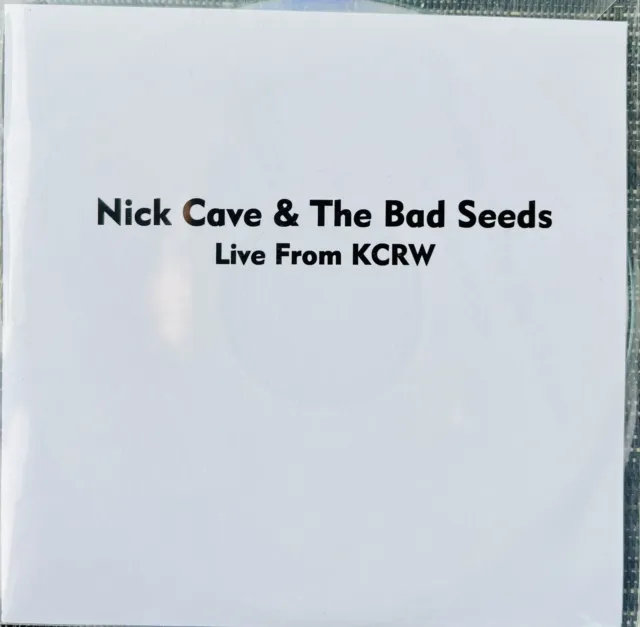Last 24h Offer / NICK CAVE Rare Promo CD LIVE FROM KCRW  Laminated Sleeve