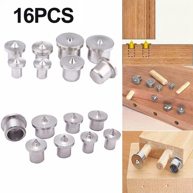 Goujons à Rivets 12x7mm - Tête Plate, Pied Creux, Finition Noire Mate - Lot De 10 Pièces - Marque Uxcell - Neuf