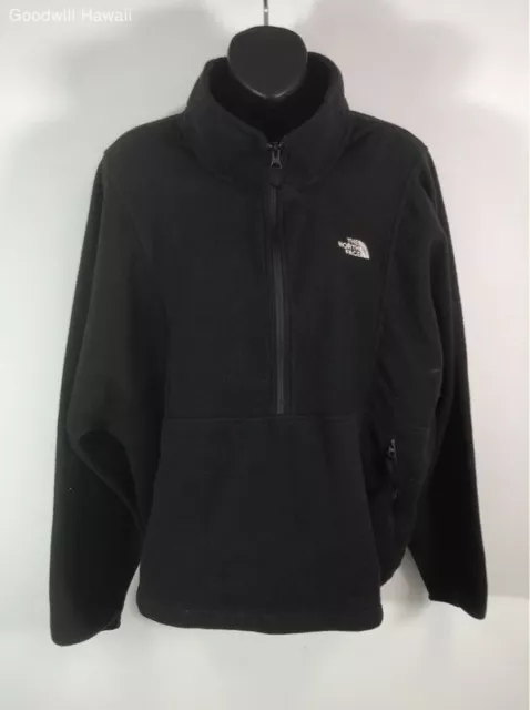 THE NORTH FACE Black Long Sleeve Zipper Coat/Jacket Women - Size XXL