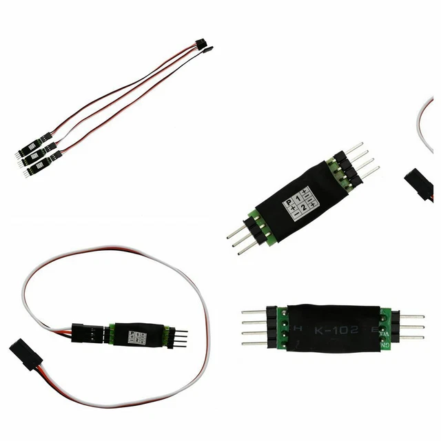 Cordon Récepteur Lumière Pour Voiture RC – 3 Canaux, Contrôle D’éclairage LED – Compatible Voitures, Avions, Hélicoptères RC