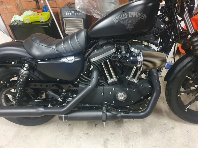 screamin eagle exhaust iron 883