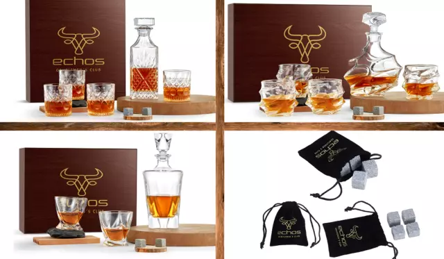 Whiskeygläser Set Whiskyset Whiskygläser Whiskey Gläser Set Box Geschenkbox