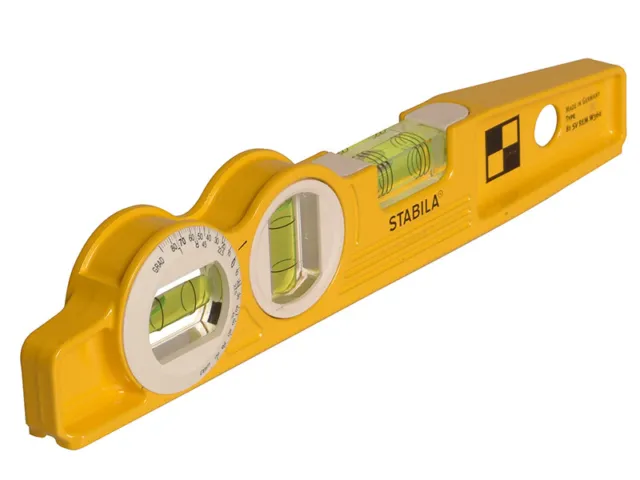 Stabila 81 SV REM W360 Rare Earth Magnetic Torpedo Level 25cm Rotating STB81SVW