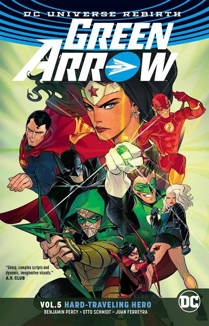 Green Arrow Rebirth Vol 5 Hard Traveling Hero Softcover TPB Graphic Novel