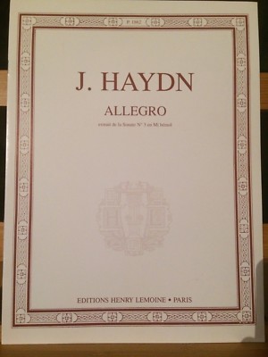 KREUTZER et J.HARDY  19ème  3 Sonates faciles Édition Nationale de Musique 