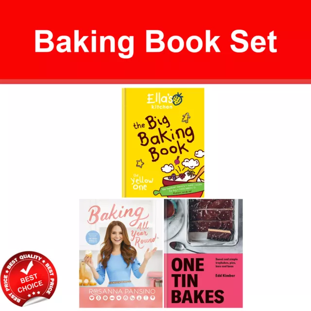 Eine Dose backen, ganzjährig backen, Ella's Kitchen großes Backbuch 3 Bücher Set