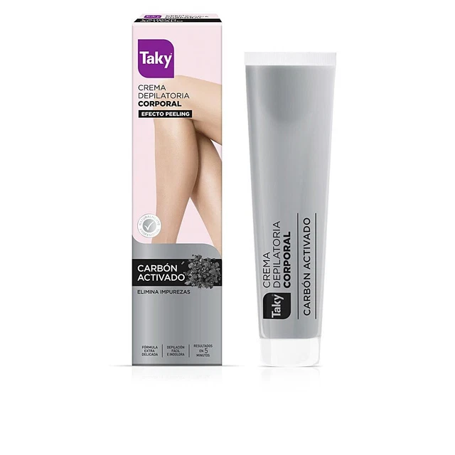 Hygiène Taky women CARBON ACTIVADO crema depilatoria corporal 200 ml