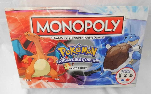 Hasbro Monopoly Pokemon Kanto Edition Board Game CG B17