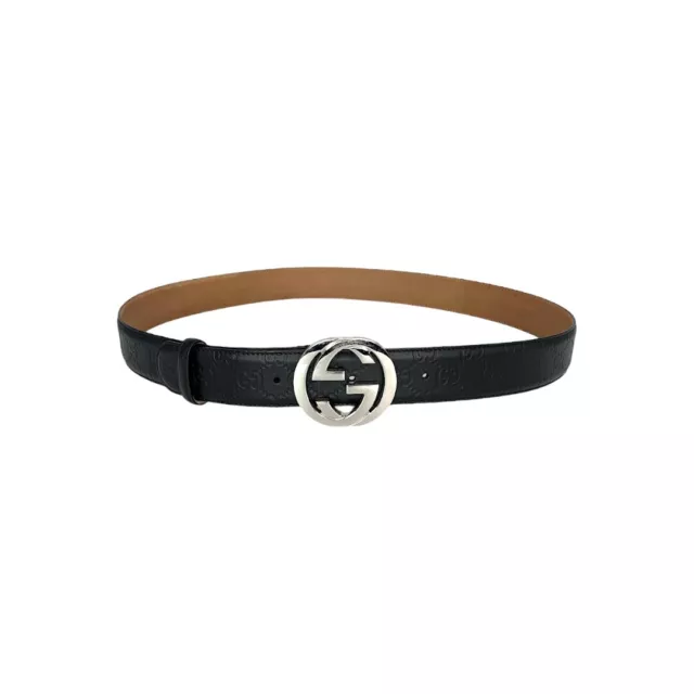 Gucci GG Signature Leather Belt