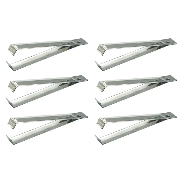 3X 2PCS FISH Bone Tweezers Set Vegetables Tools Garlic Tweezer Remover